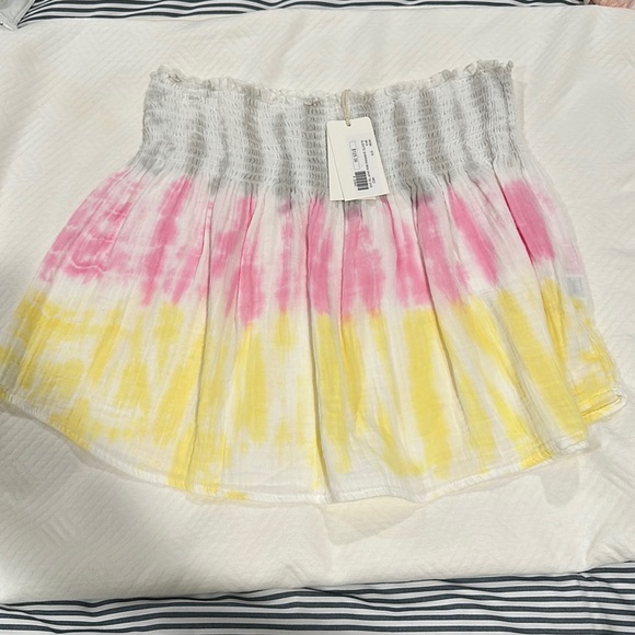 NWT Stark Elastic Mini Skirt in Tie Die size medium - Picture 1 of 4